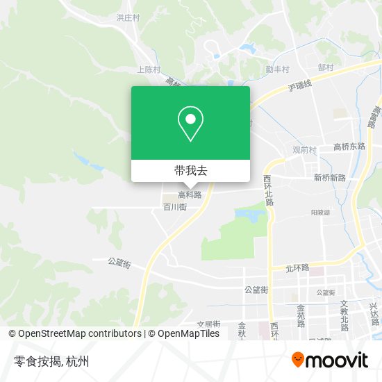 零食按揭地图