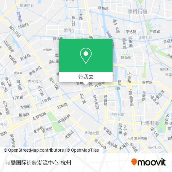 id酷国际街舞潮流中心地图