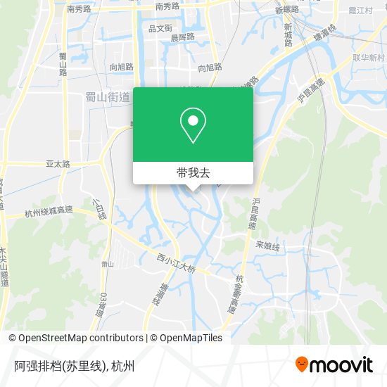 阿强排档(苏里线)地图