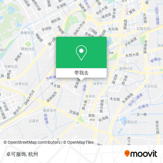 卓可服饰地图