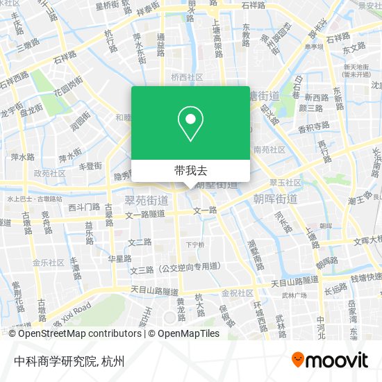 中科商学研究院地图
