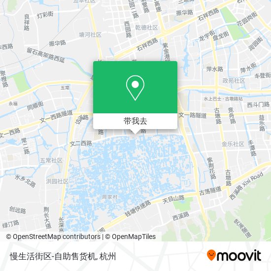 慢生活街区-自助售货机地图
