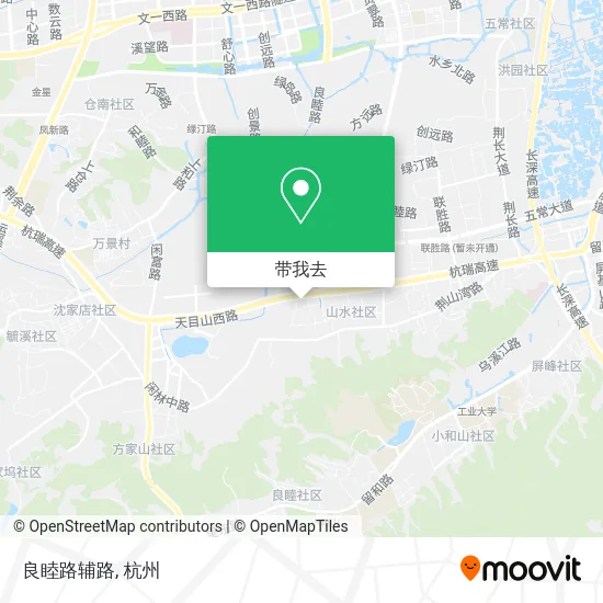 良睦路辅路地图