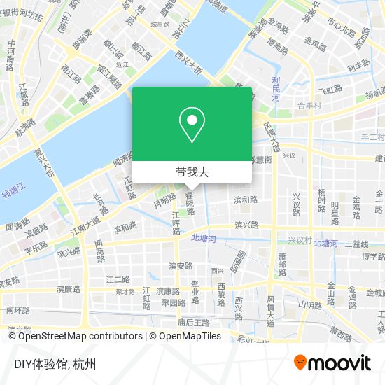 DIY体验馆地图