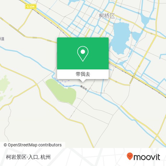 柯岩景区-入口地图