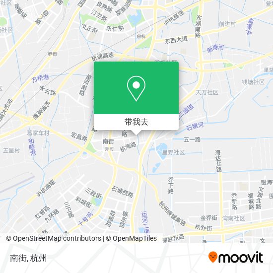 南街地图