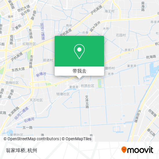 翁家埠桥地图