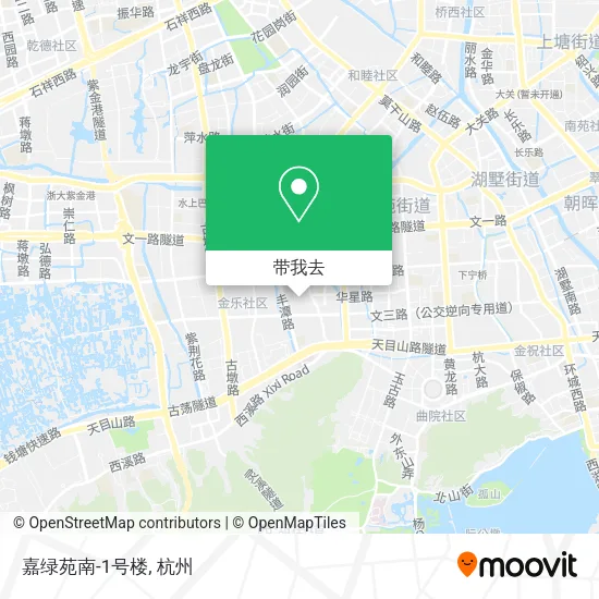 嘉绿苑南-1号楼地图