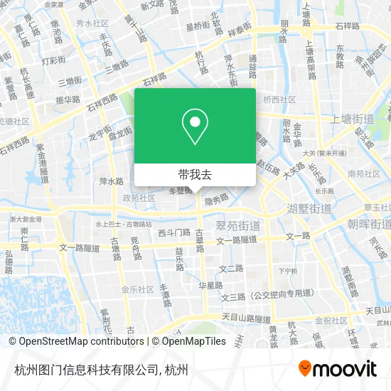 杭州图门信息科技有限公司地图