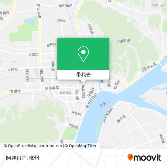 阿姨很芒地图