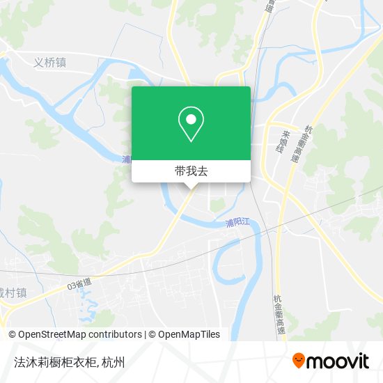 法沐莉橱柜衣柜地图