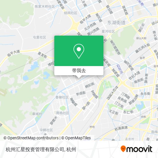 杭州汇星投资管理有限公司地图