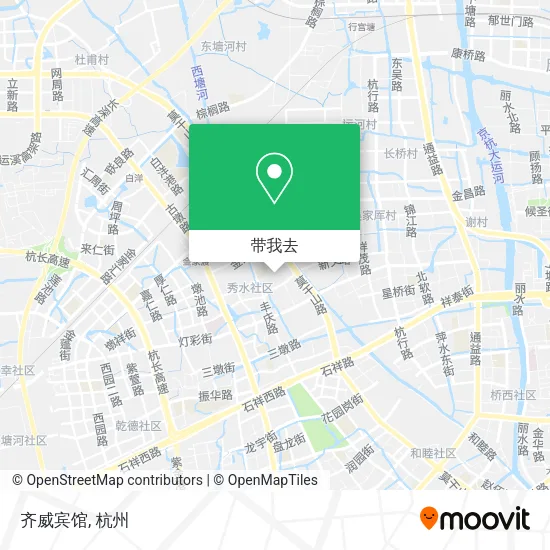 齐威宾馆地图