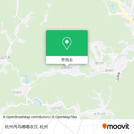 杭州鸬鸟嘟嘟农庄地图