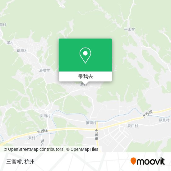 三官桥地图