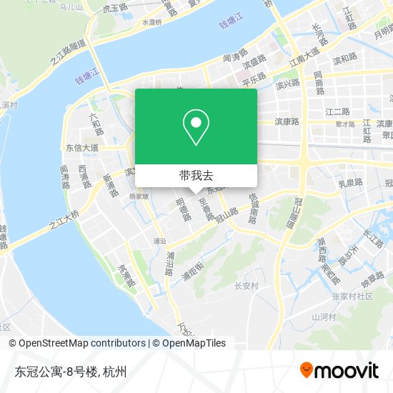 东冠公寓-8号楼地图