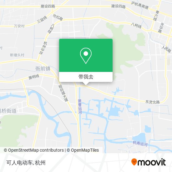 可人电动车地图