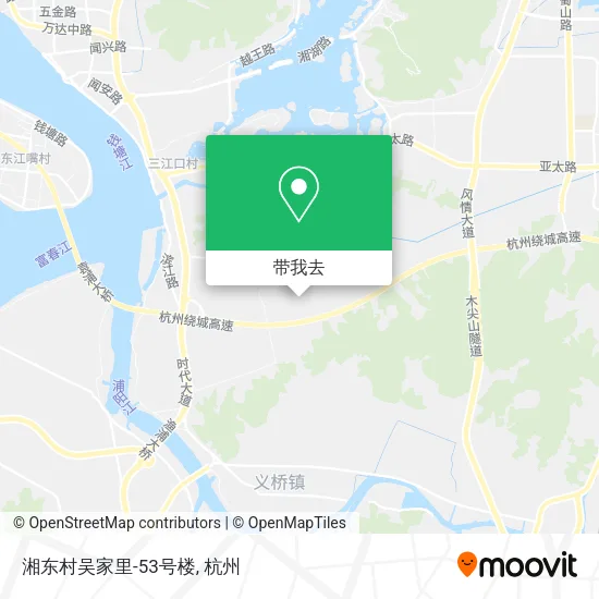 湘东村吴家里-53号楼地图