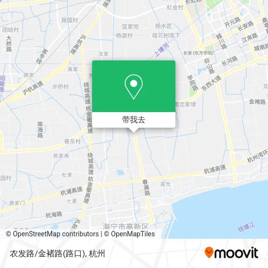 农发路/金褚路(路口)地图