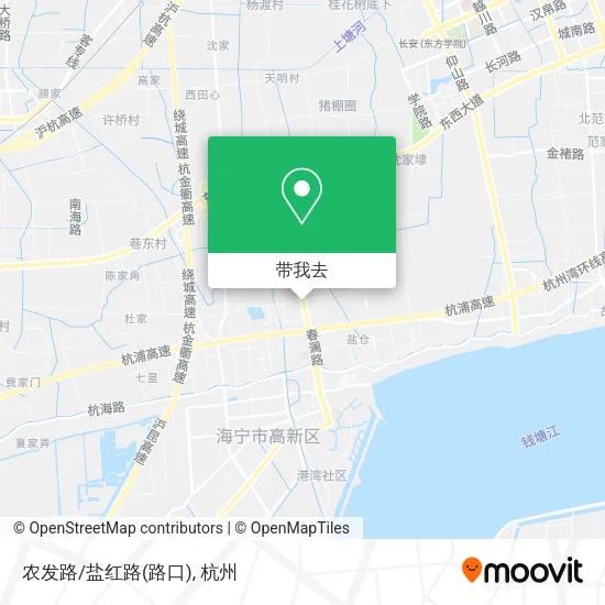 农发路/盐红路(路口)地图