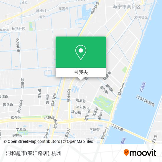 润和超市(春汇路店)地图