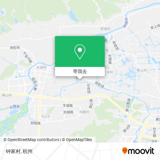 钟家村地图