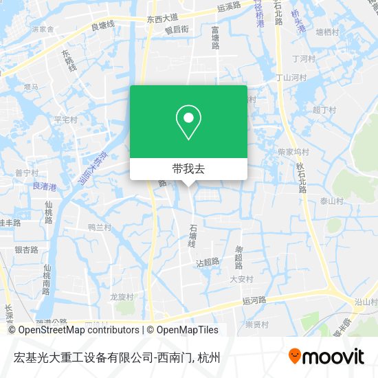 宏基光大重工设备有限公司-西南门地图