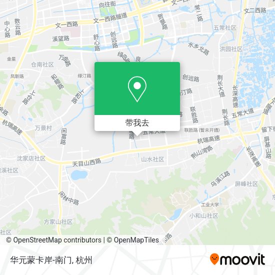 华元蒙卡岸-南门地图