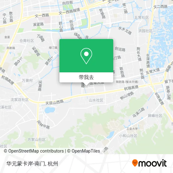 华元蒙卡岸-南门地图