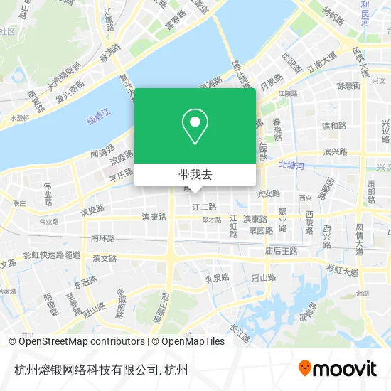 杭州熔锻网络科技有限公司地图