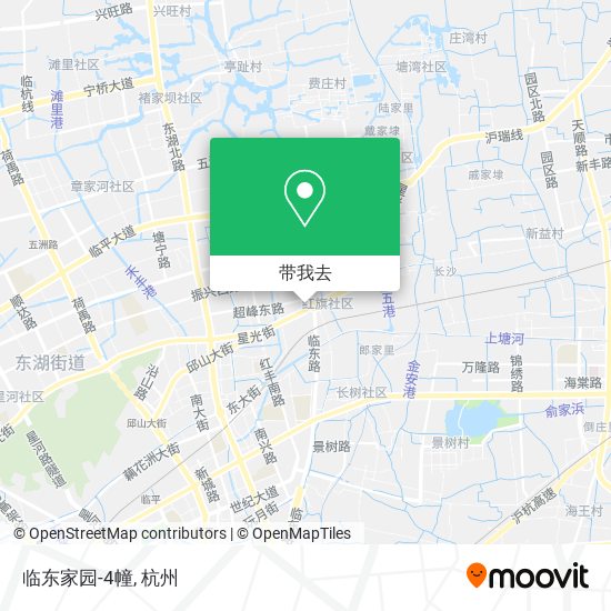 临东家园-4幢地图