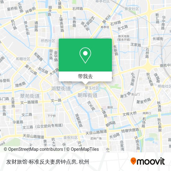 发财旅馆-标准反夫妻房钟点房地图