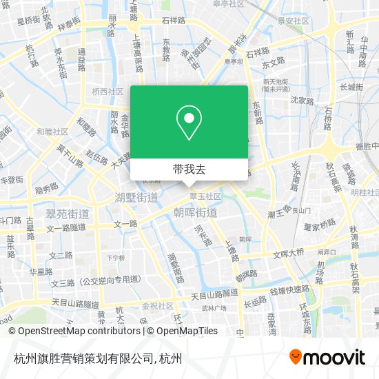 杭州旗胜营销策划有限公司地图