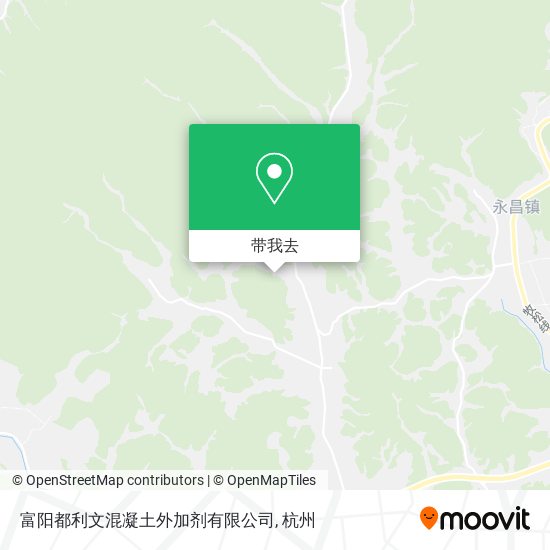 富阳都利文混凝土外加剂有限公司地图
