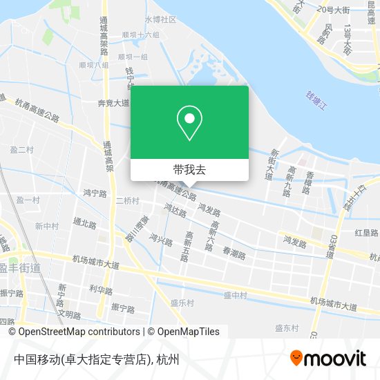 中国移动(卓大指定专营店)地图