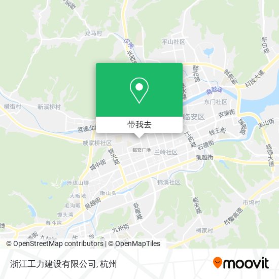 浙江工力建设有限公司地图