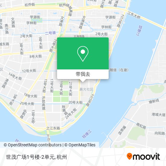 世茂广场1号楼-2单元地图