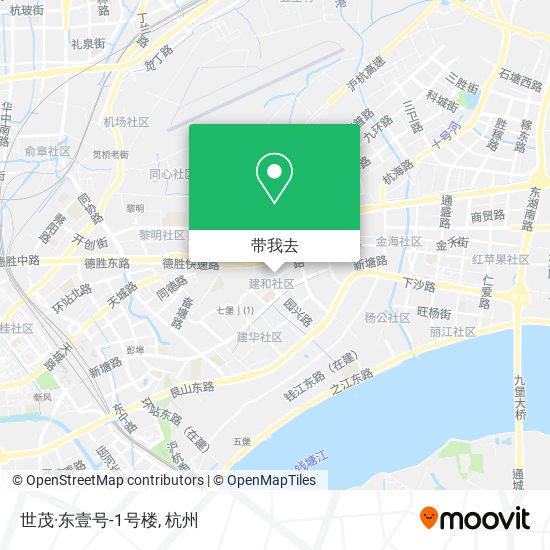 世茂·东壹号-1号楼地图