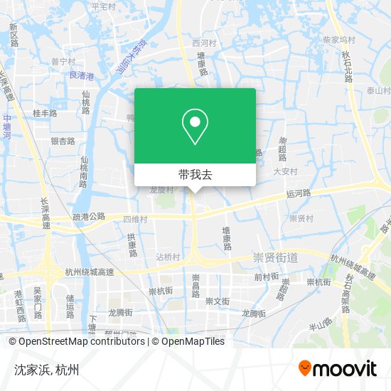 沈家浜地图