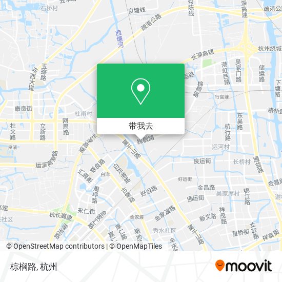 棕榈路地图