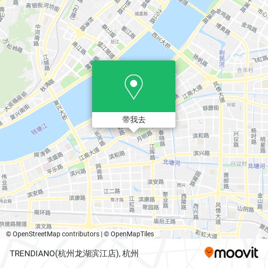 TRENDIANO(杭州龙湖滨江店)地图