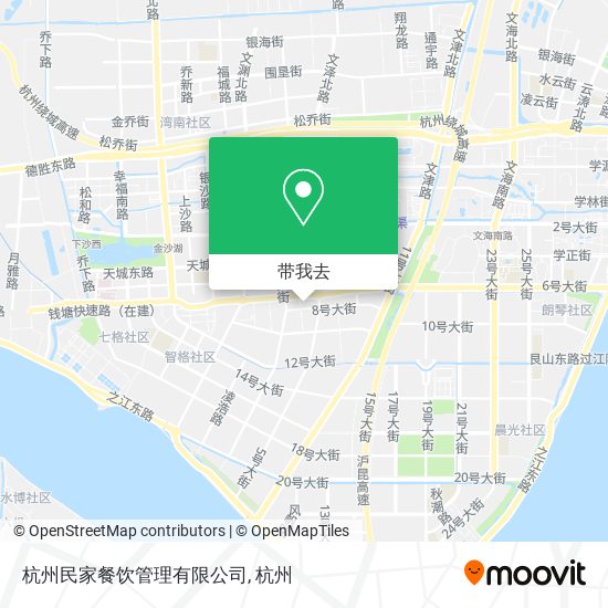 杭州民家餐饮管理有限公司地图