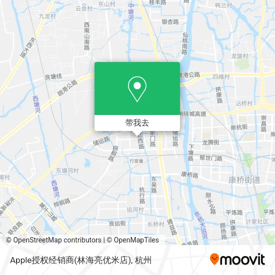 Apple授权经销商(林海亮优米店)地图