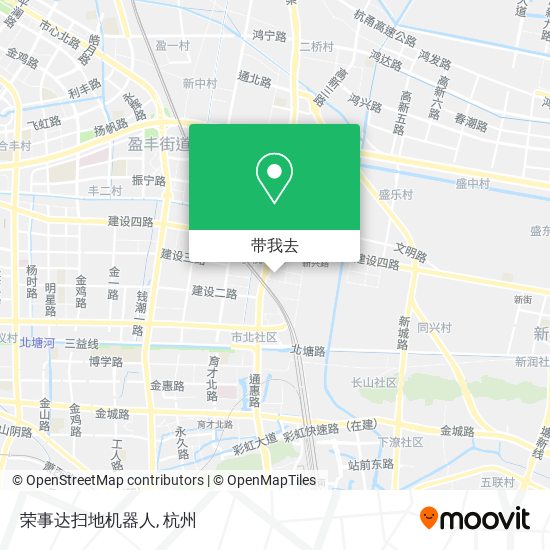 荣事达扫地机器人地图