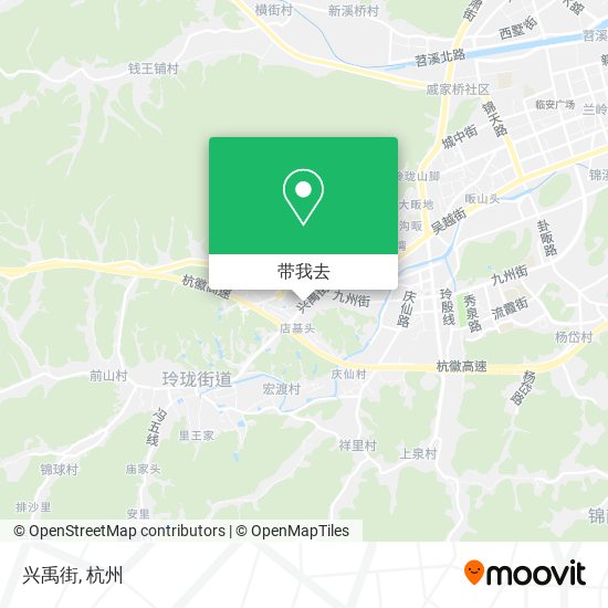 兴禹街地图