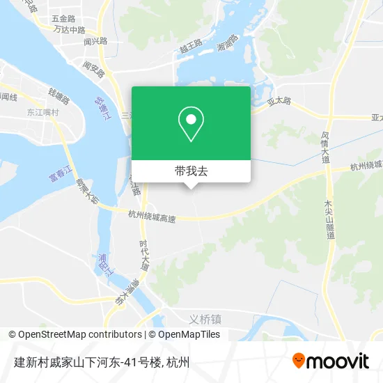 建新村戚家山下河东-41号楼地图