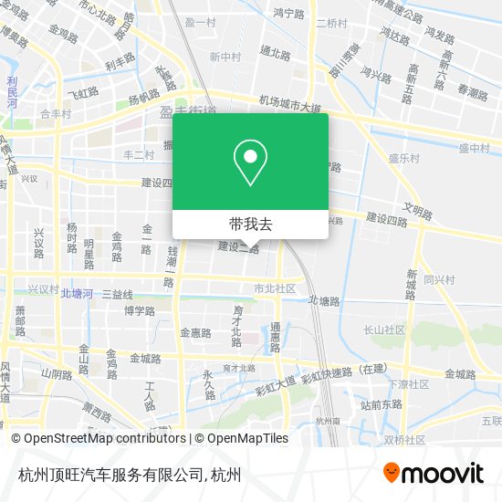 杭州顶旺汽车服务有限公司地图
