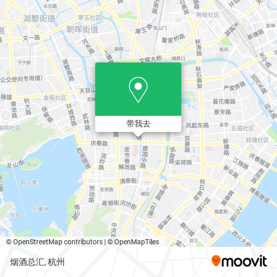 烟酒总汇地图