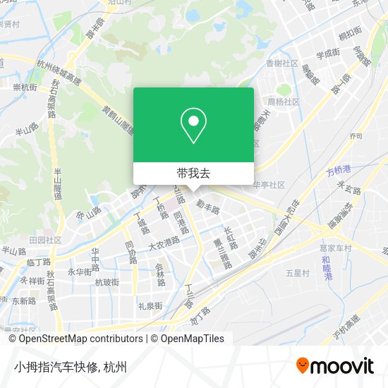 小拇指汽车快修地图
