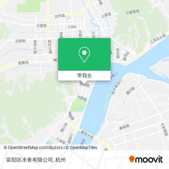 富阳区水务有限公司地图